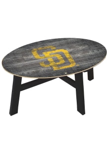 San Diego Padres Distressed Wood Brown Coffee Table