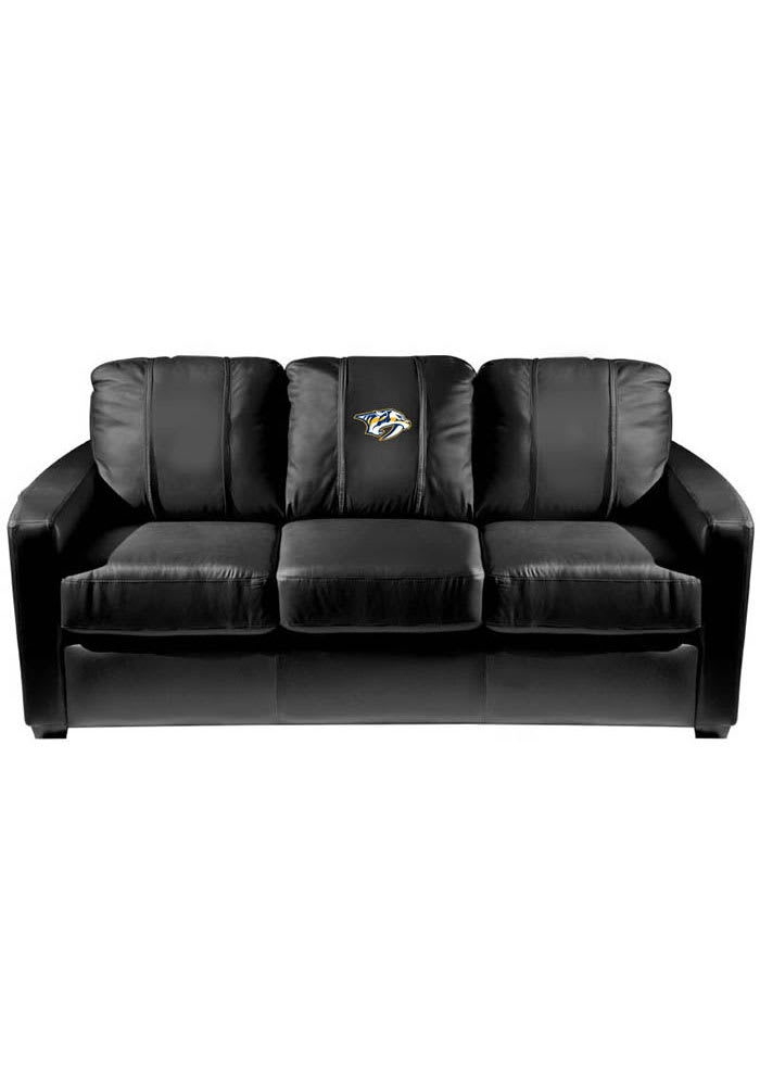 Nashville Predators Faux Leather Sofa