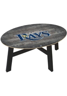 Toronto Blue Jays Distressed Wood Blue Coffee Table
