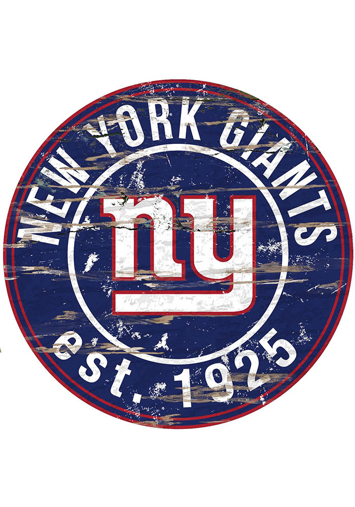 New York Giants USA Shape Flag Cutout