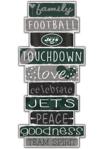 New York Jets Celebrations Stack 24 Inch Sign