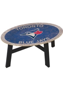 Toronto Blue Jays Team Color Logo Blue Coffee Table