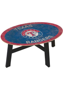Texas Rangers Team Color Logo Blue Coffee Table