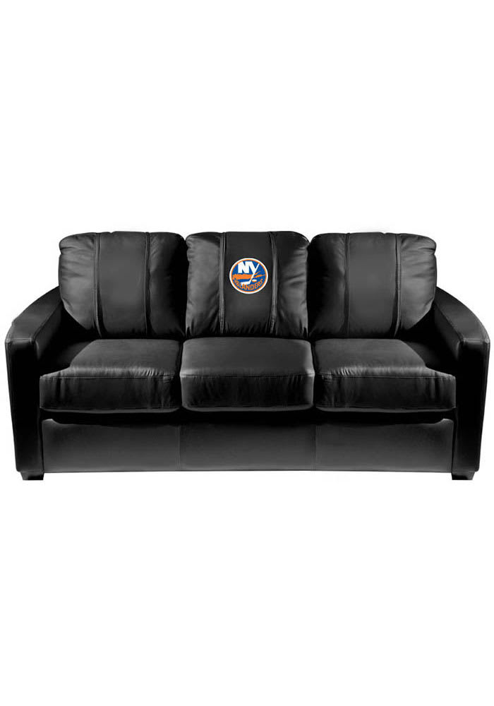 New York Islanders Faux Leather Sofa