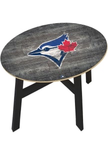 Toronto Blue Jays Logo Heritage Blue End Table