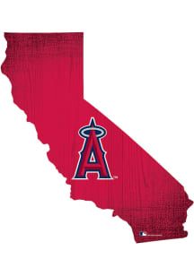 Los Angeles Angels State Cutout Sign