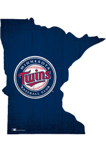 Minnesota Twins State Cutout Sign