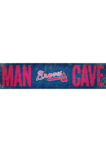 Atlanta Braves Man Cave 6x24 Sign