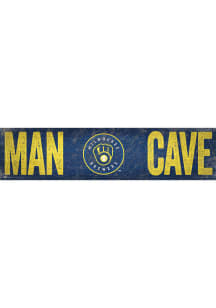 Milwaukee Brewers Man Cave 6x24 Sign