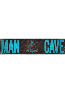 Miami Marlins Man Cave 6x24 Sign