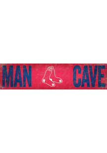 Boston Red Sox Man Cave 6x24 Sign