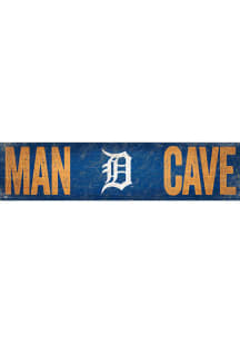 Detroit Tigers Man Cave 6x24 Sign