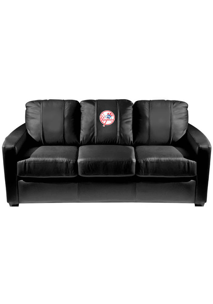 New York Yankees Faux Leather Sofa
