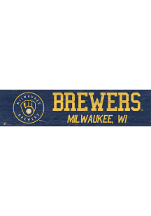 Milwaukee Brewers 6x24 Sign