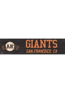 San Francisco Giants 6x24 Sign