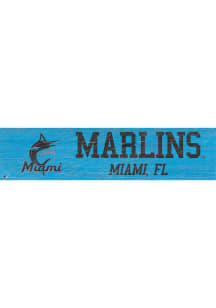 Miami Marlins 6x24 Sign