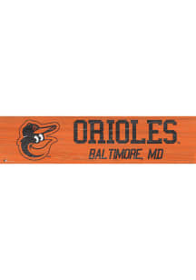 Baltimore Orioles 6x24 Sign