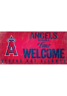 Los Angeles Angels Fans Welcome 6x12 Sign