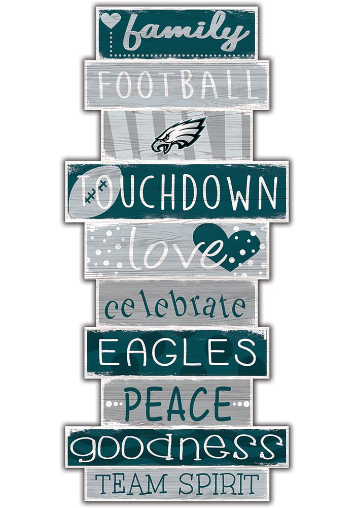 NFL Philadelphia Eagles Distressed Logo Cutout Sign