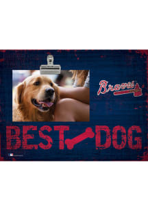 Atlanta Braves Best Dog Clip Picture Frame
