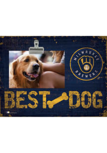 Milwaukee Brewers Best Dog Clip Picture Frame