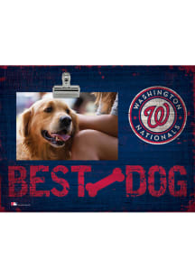 Washington Nationals Best Dog Clip Picture Frame