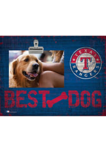 Texas Rangers Best Dog Clip Picture Frame