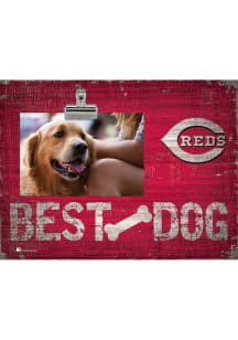 Cincinnati Reds Best Dog Clip Picture Frame