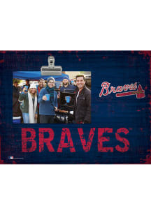 Atlanta Braves Team Clip Picture Frame