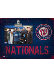 Washington Nationals Team Clip Picture Frame
