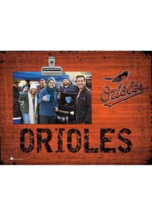 Baltimore Orioles Team Clip Picture Frame