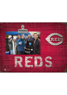 Cincinnati Reds Team Clip Picture Frame
