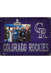 Colorado Rockies Team Clip Picture Frame
