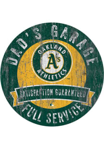 Oakland Athletics Dads Garage Sign