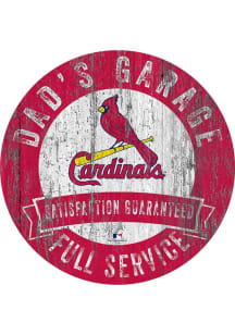 St Louis Cardinals Dads Garage Sign