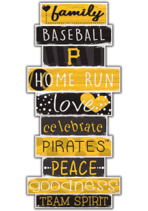 Pittsburgh Pirates Celebrations Stack 24 Inch Sign