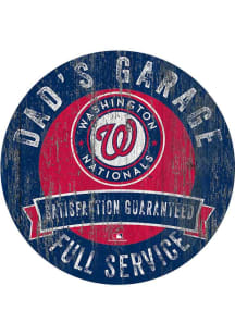 Washington Nationals Dads Garage Sign