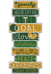 Portland Timbers Celebrations Stack 24 Inch Sign