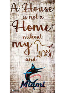 Miami Marlins A House is not a Home Sign