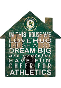 Oakland Athletics 12 inch House Sign