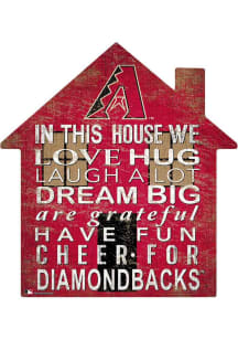 Arizona Diamondbacks 12 inch House Sign