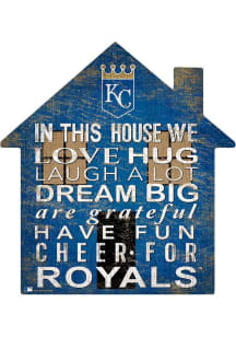 Kansas City Royals 12 inch House Sign