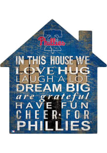 Philadelphia Phillies 12 inch House Sign