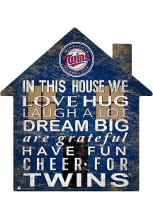 Minnesota Twins 12 inch House Sign
