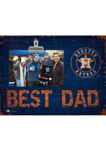 Houston Astros Best Dad Clip Picture Frame