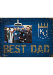 Kansas City Royals Best Dad Clip Picture Frame