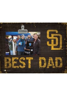 San Diego Padres Best Dad Clip Picture Frame