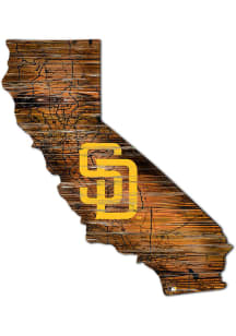 San Diego Padres Mini Roadmap State Sign