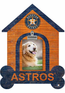 Houston Astros Dog Bone House Clip Picture Frame