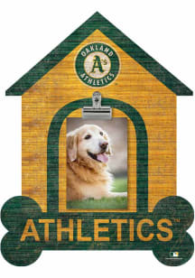 Oakland Athletics Dog Bone House Clip Picture Frame
